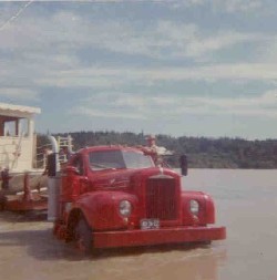 Launching of the original Edmonton Queen  Summer 1964