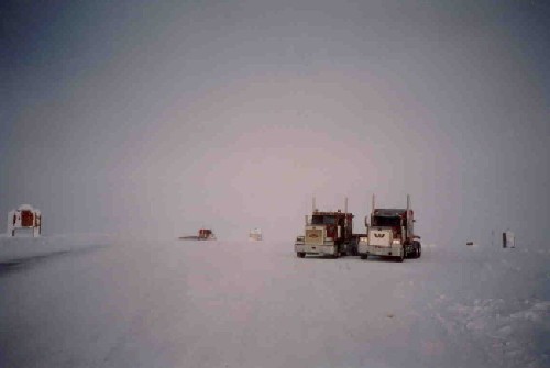Dempster Highway by Eagle Plains Yukon